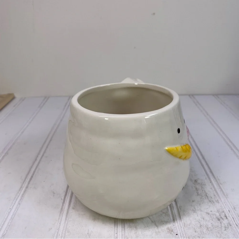 Pier 1 Imports Snowman face coffee mug